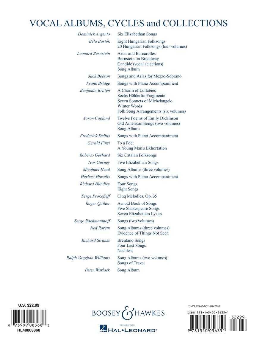 Contralto Songs (New Imperial Edition)