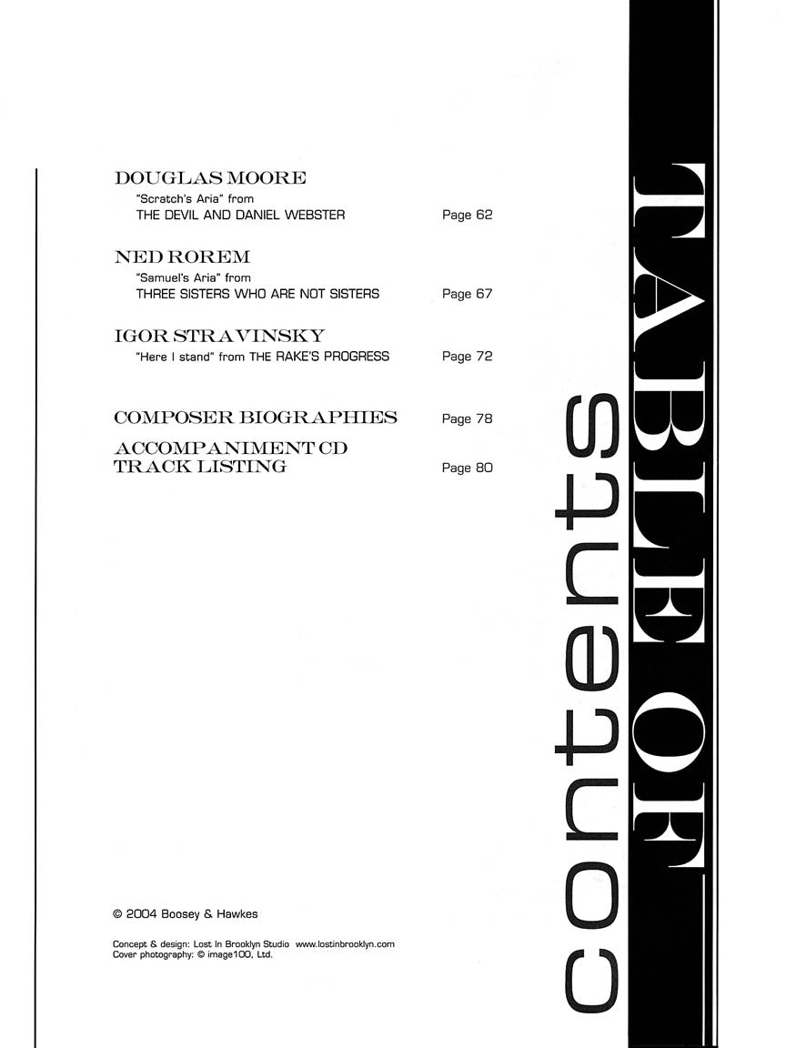 American Arias Tenor