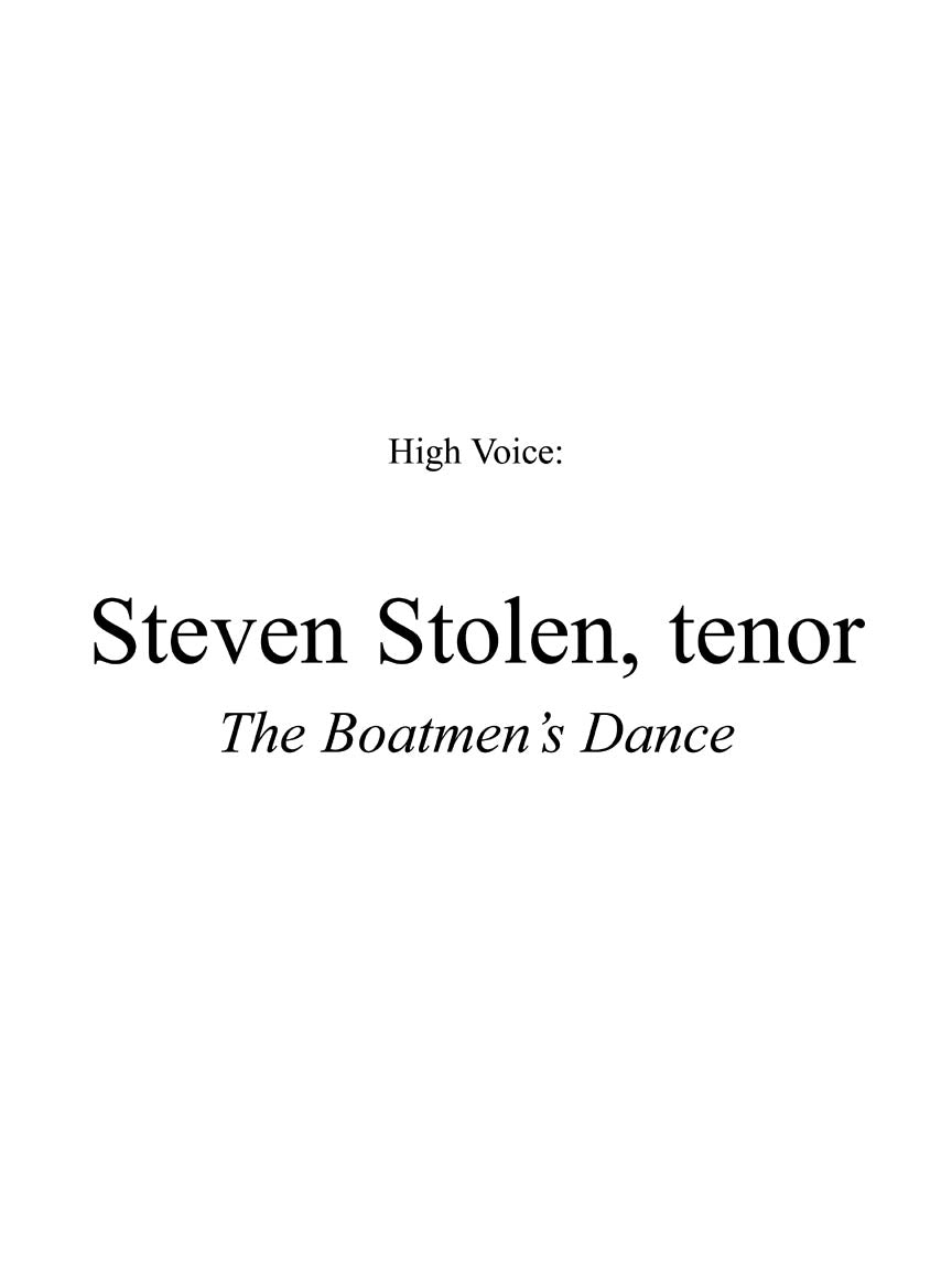 Copland: Old American Songs Complete High Voice