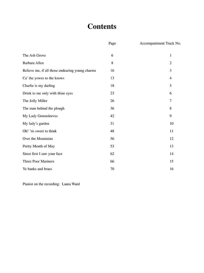 Arnold Book of Old Songs