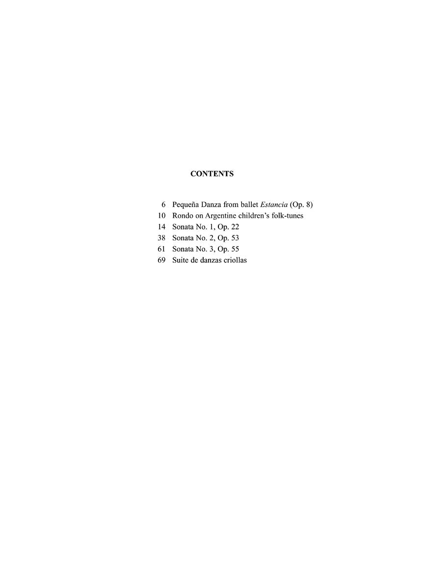 Ginastera: The Piano Collection