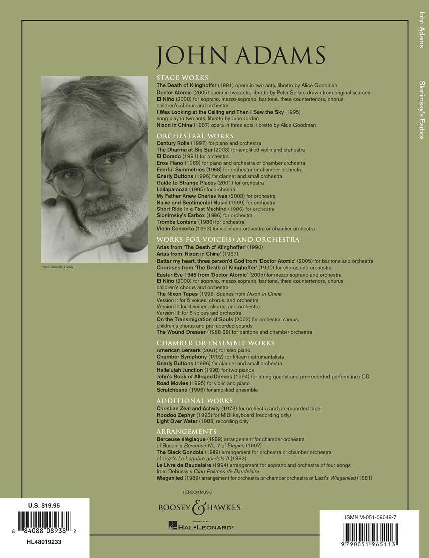 Adams: Slonimsky's Earbox