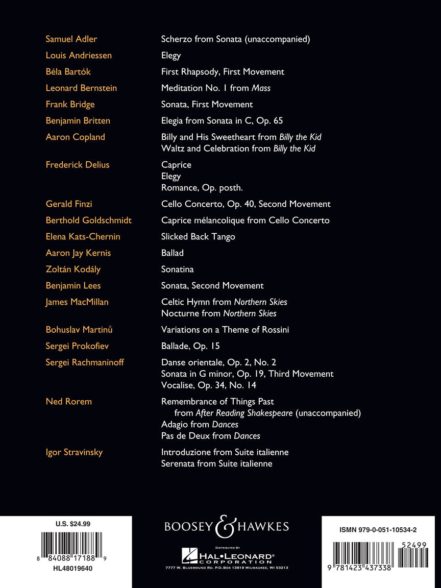 Boosey & Hawkes Cello Anthology, The