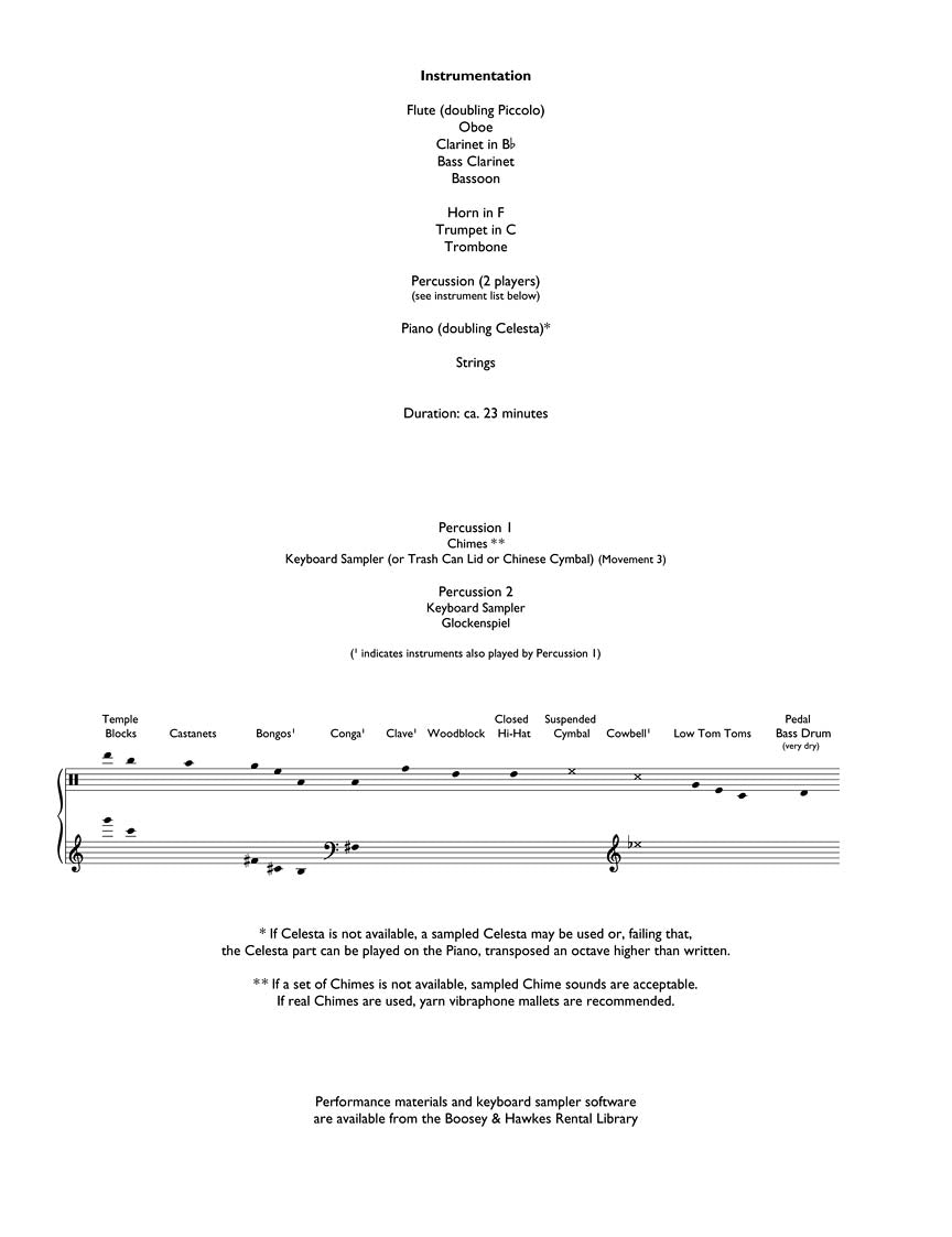 Son of Chamber Symphony - Full Score