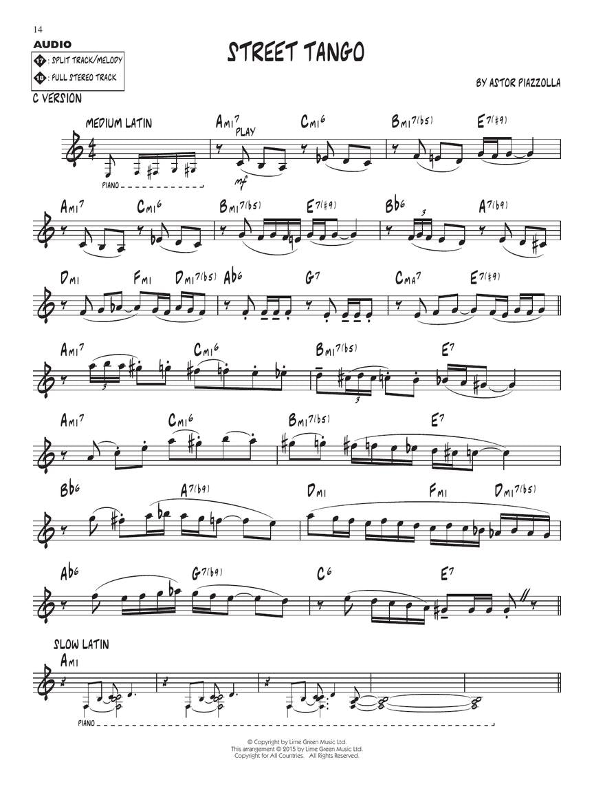 Piazzolla, Astor - Jazz Play-Along Volume 188