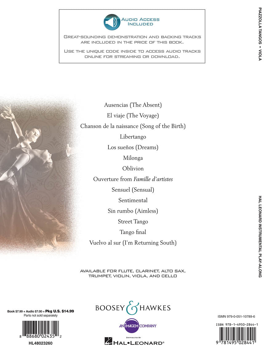 Piazzolla Tangos - Instrumental Play-Along