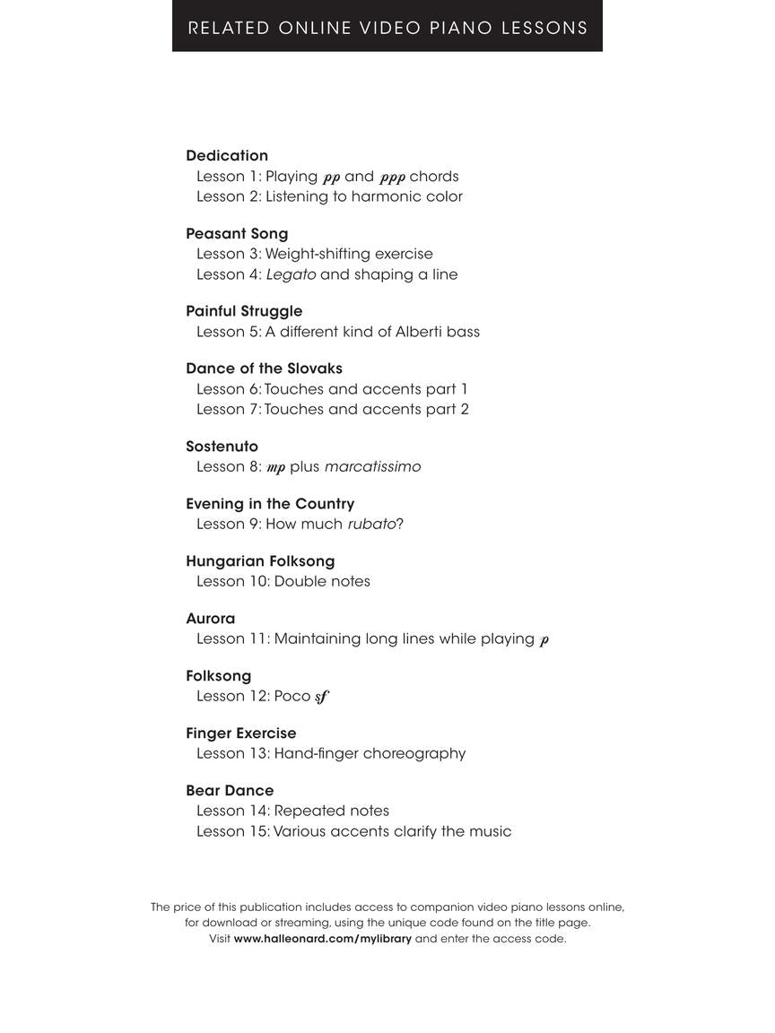 Ten Easy Pieces - Piano with Online Video Lessons