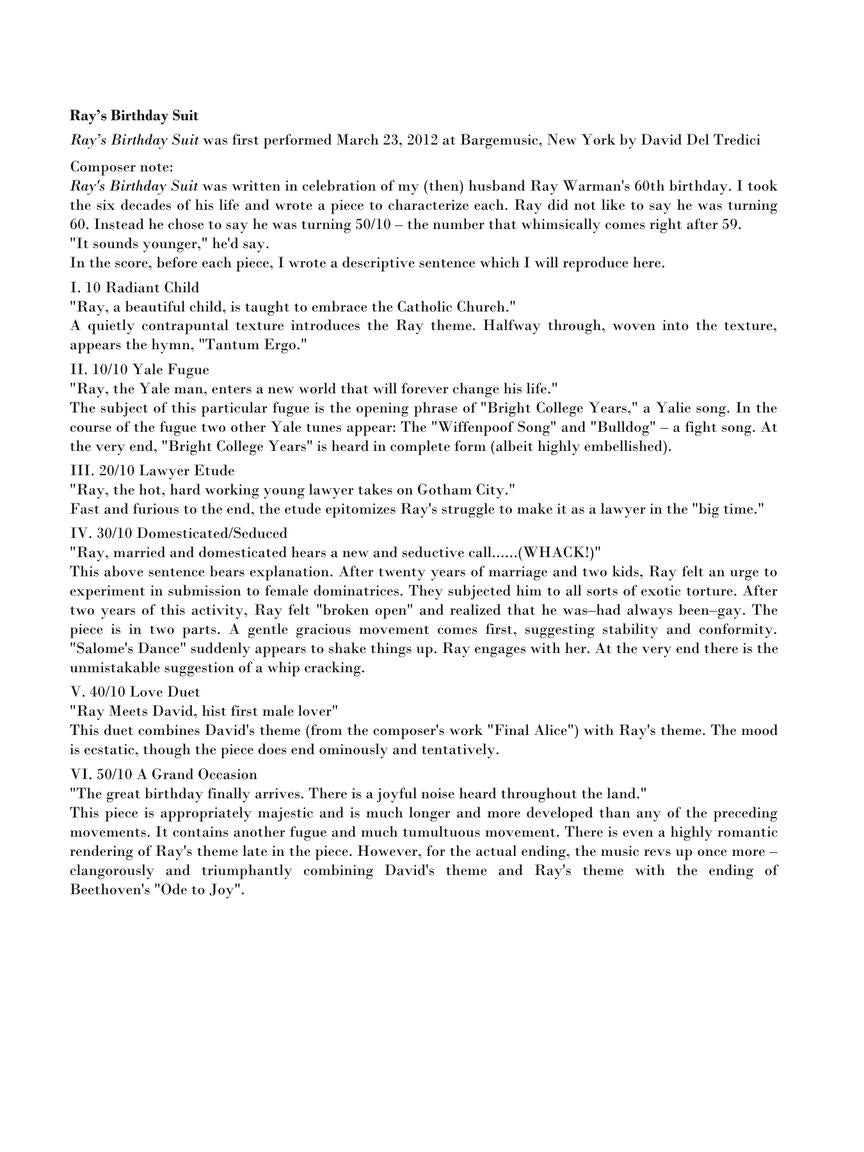 Del Tredici Piano Album 3