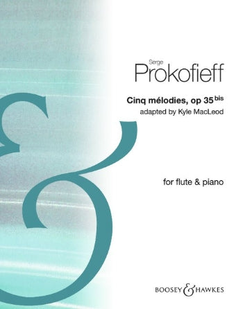 Prokofieff: Five Melodies Op. 35bis Flute and Piano