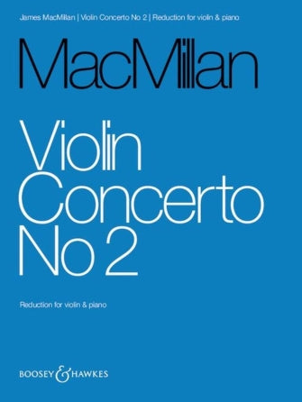 MacMillan: Violin Concerto No. 2 Violin and Piano