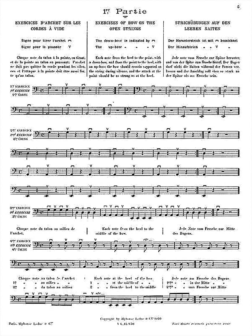 Nanny Complete Method for the Four and Five-Stringed Double Bass