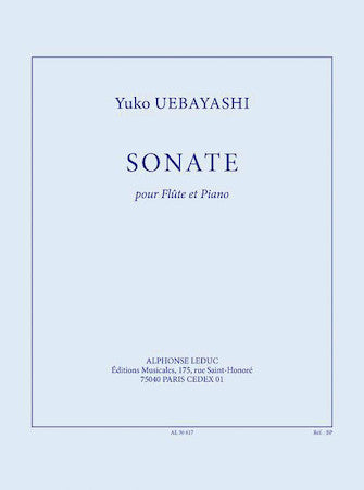 Uebayashi: Sonate (26') Pour Flute Et Piano