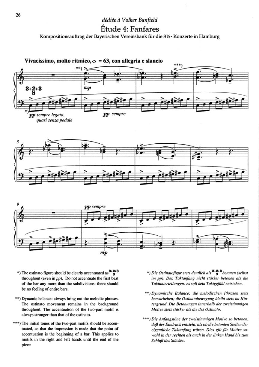 Ligeti Études pour Piano - Volume 1
