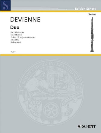 Holliger Contrechant Solo Clarinet in B-flat