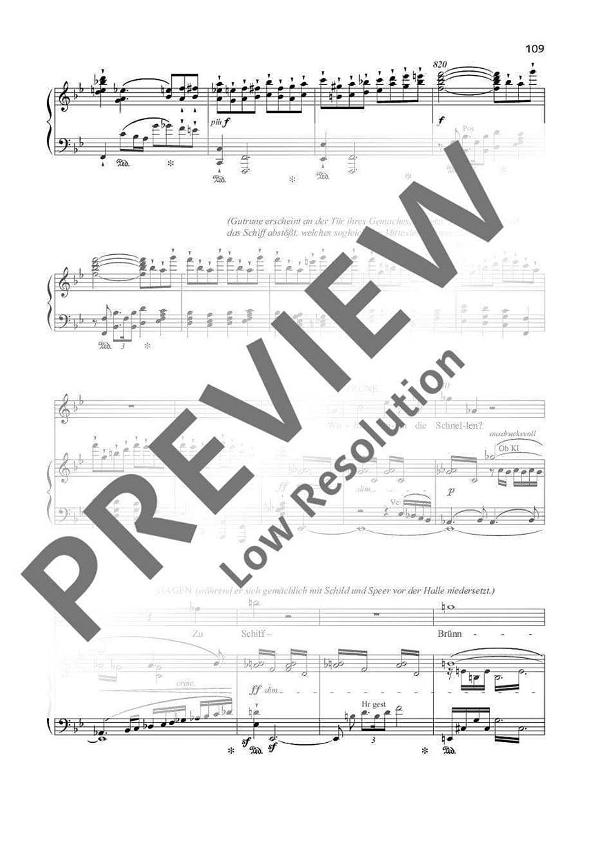 Wagner Gotterdammerung - Der Ring des Nibelungen WWV 86 D