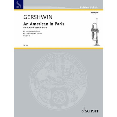 Gerswhin: An American in Paris for Trumpet and Piano by Frank Dupree (2022)