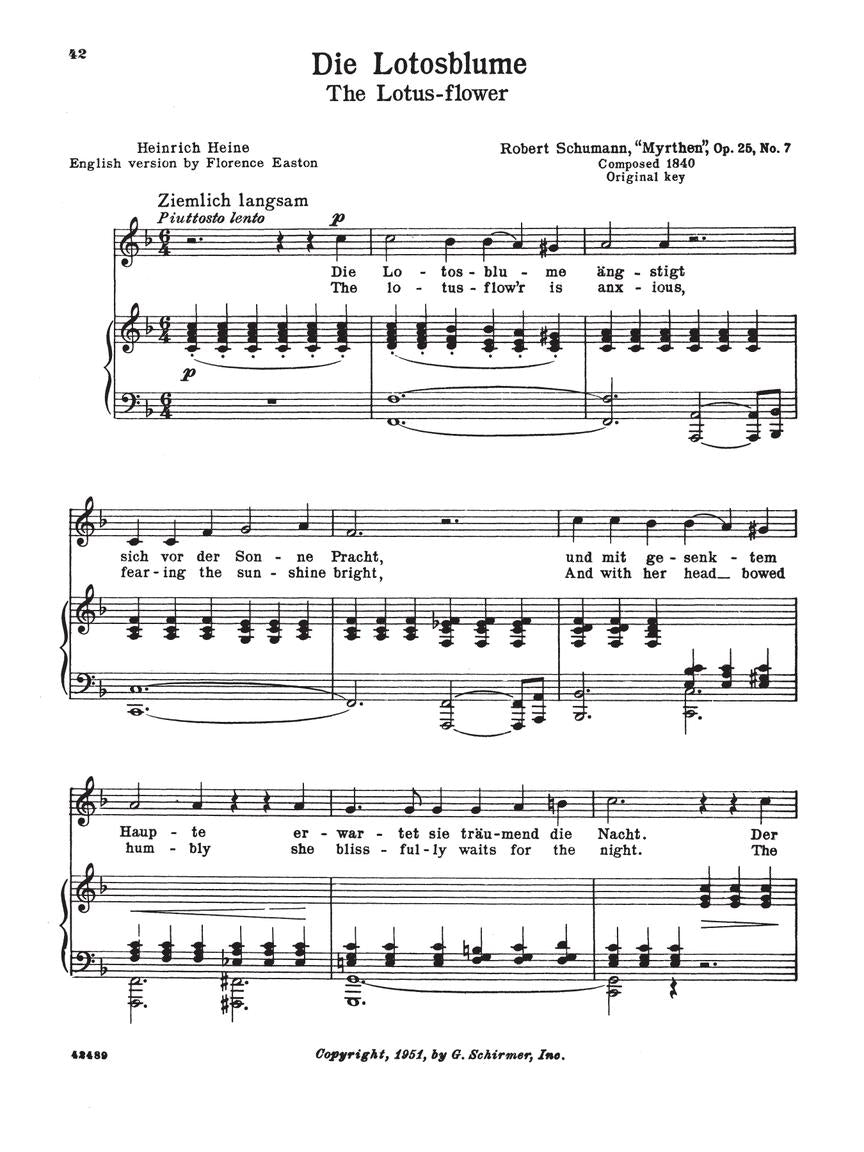 50 Selected Songs by Schubert, Schumann, Brahms, Wolf, and Strauss