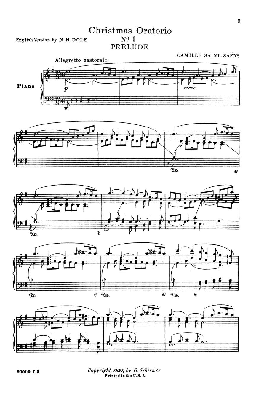 Saint-Saens Christmas Oratorio