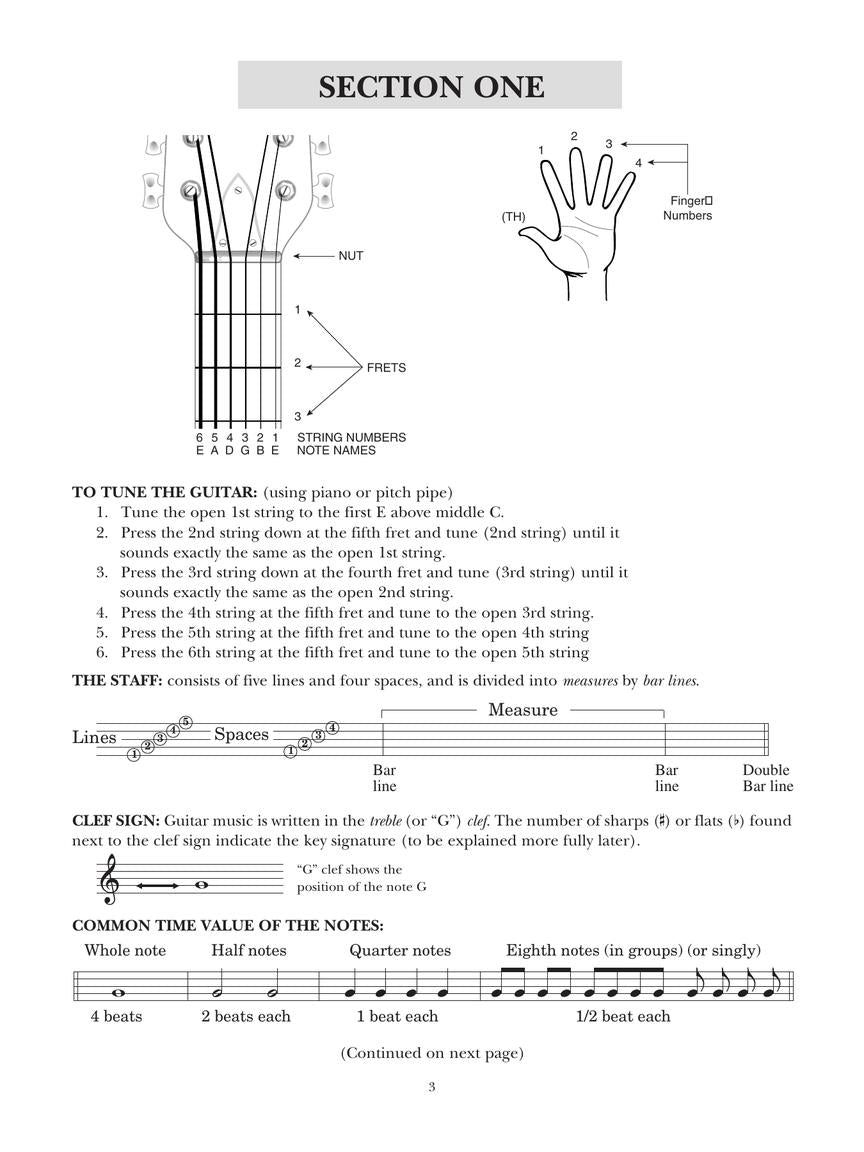 A Modern Method for Guitar - Volume 1