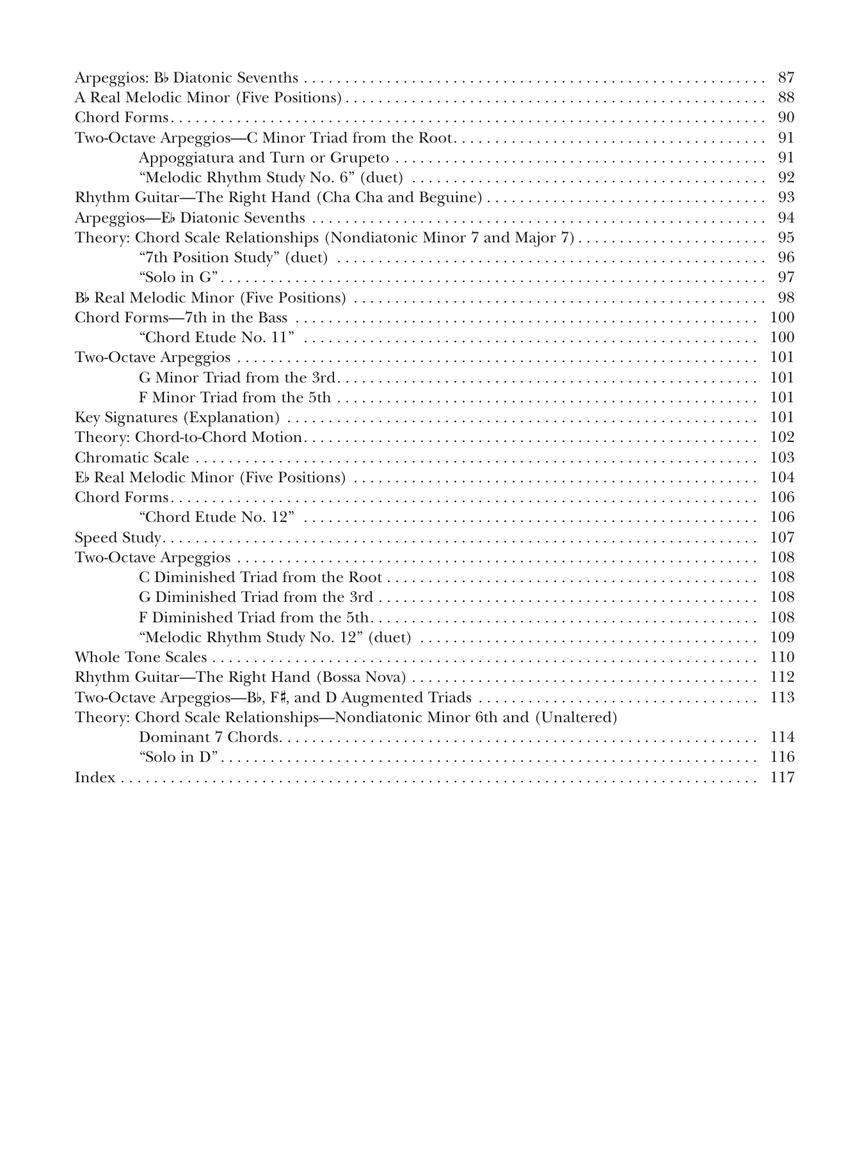 Modern Method for Guitar, A - Volume 2