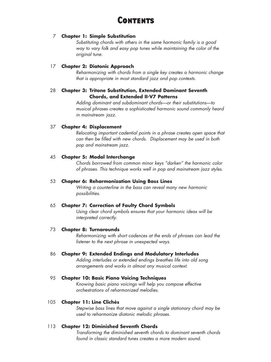 Reharmonization Techniques