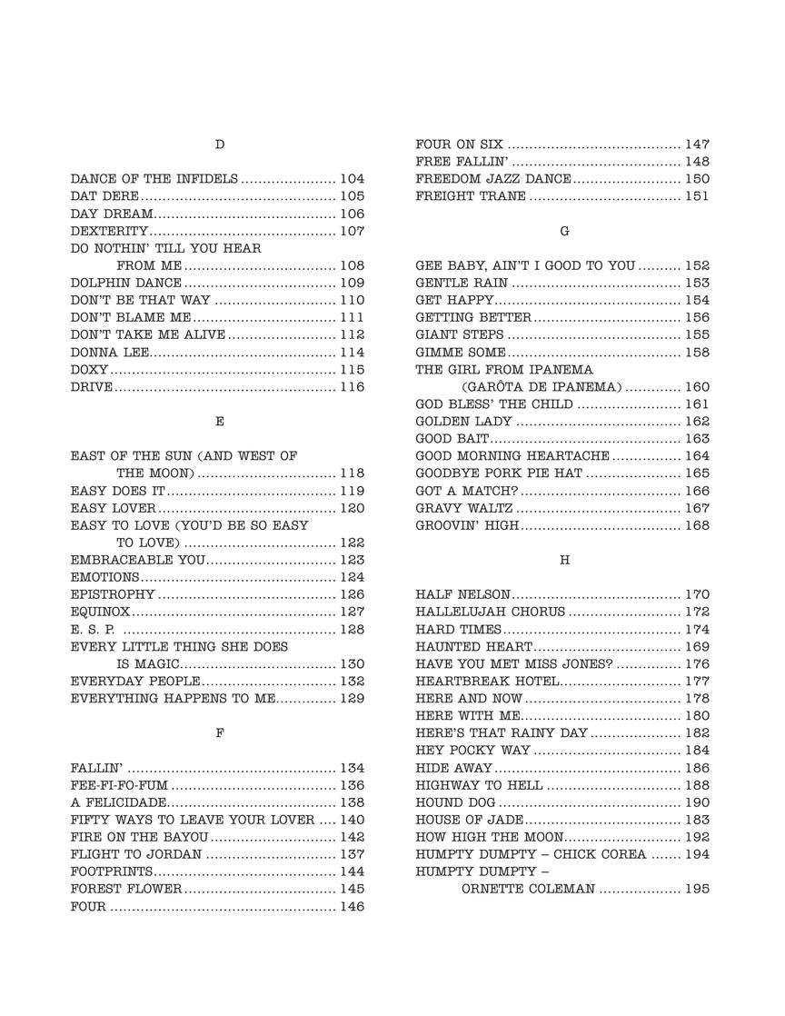 The Berklee Real Book C Instruments