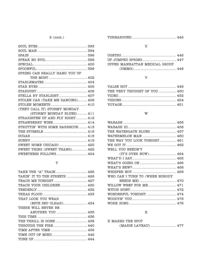The Berklee Real Book C Instruments