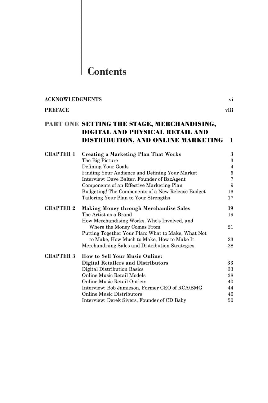 Music Marketing - Press, Promotion, Distribution, and Retail