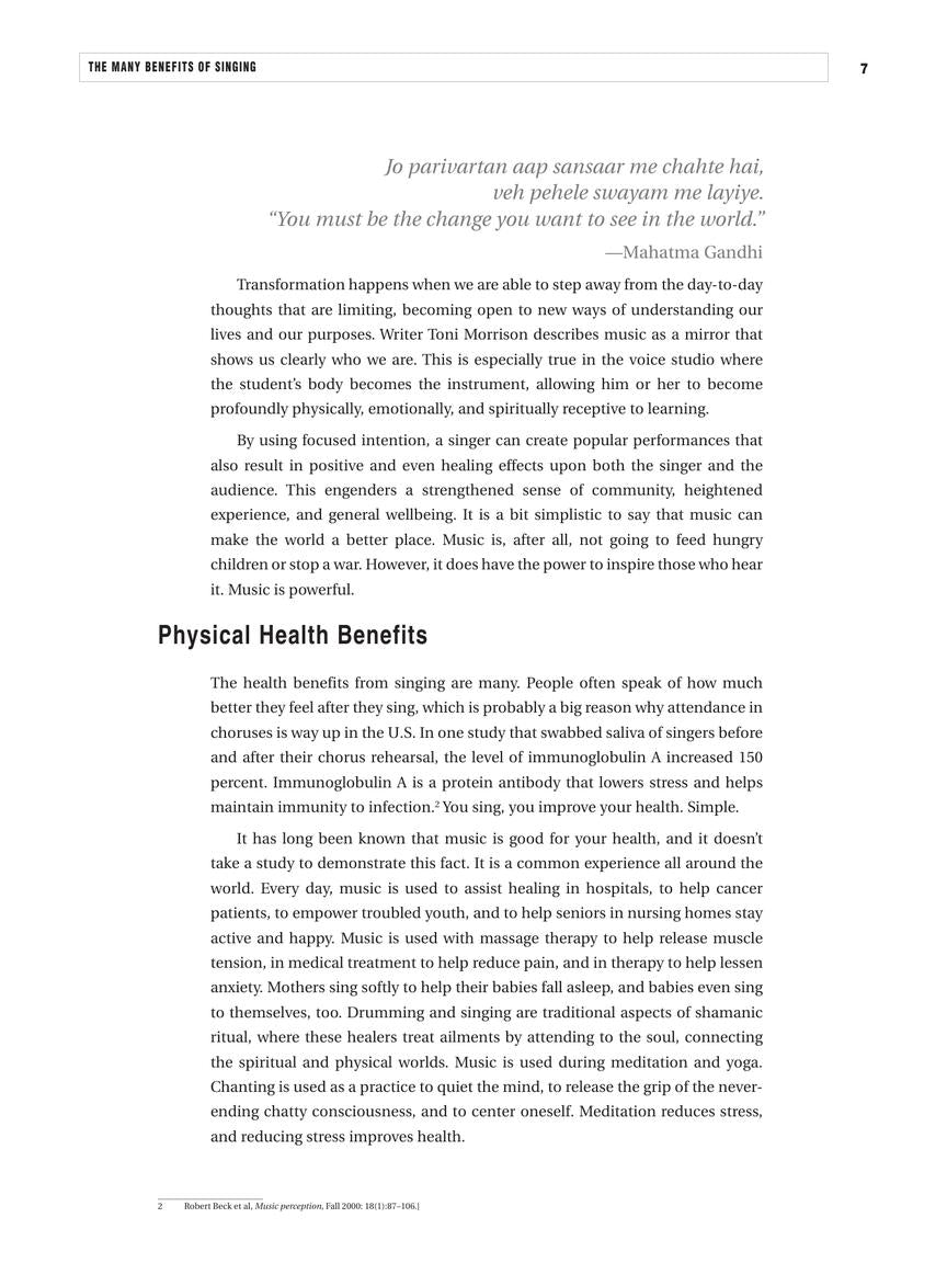 Your Singing Voice: Contemporary Techniques, Expression, and Spirit