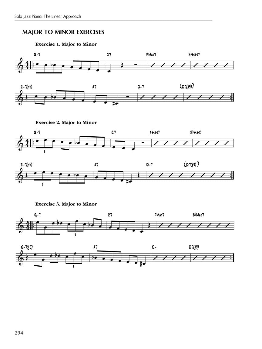 Solo Jazz Piano - The Linear Approach - Berklee Press