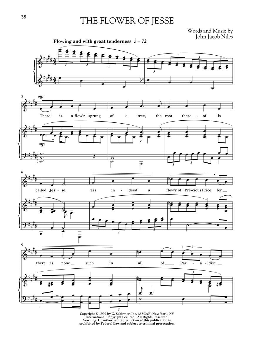 Niles, John Jacob - Songs of