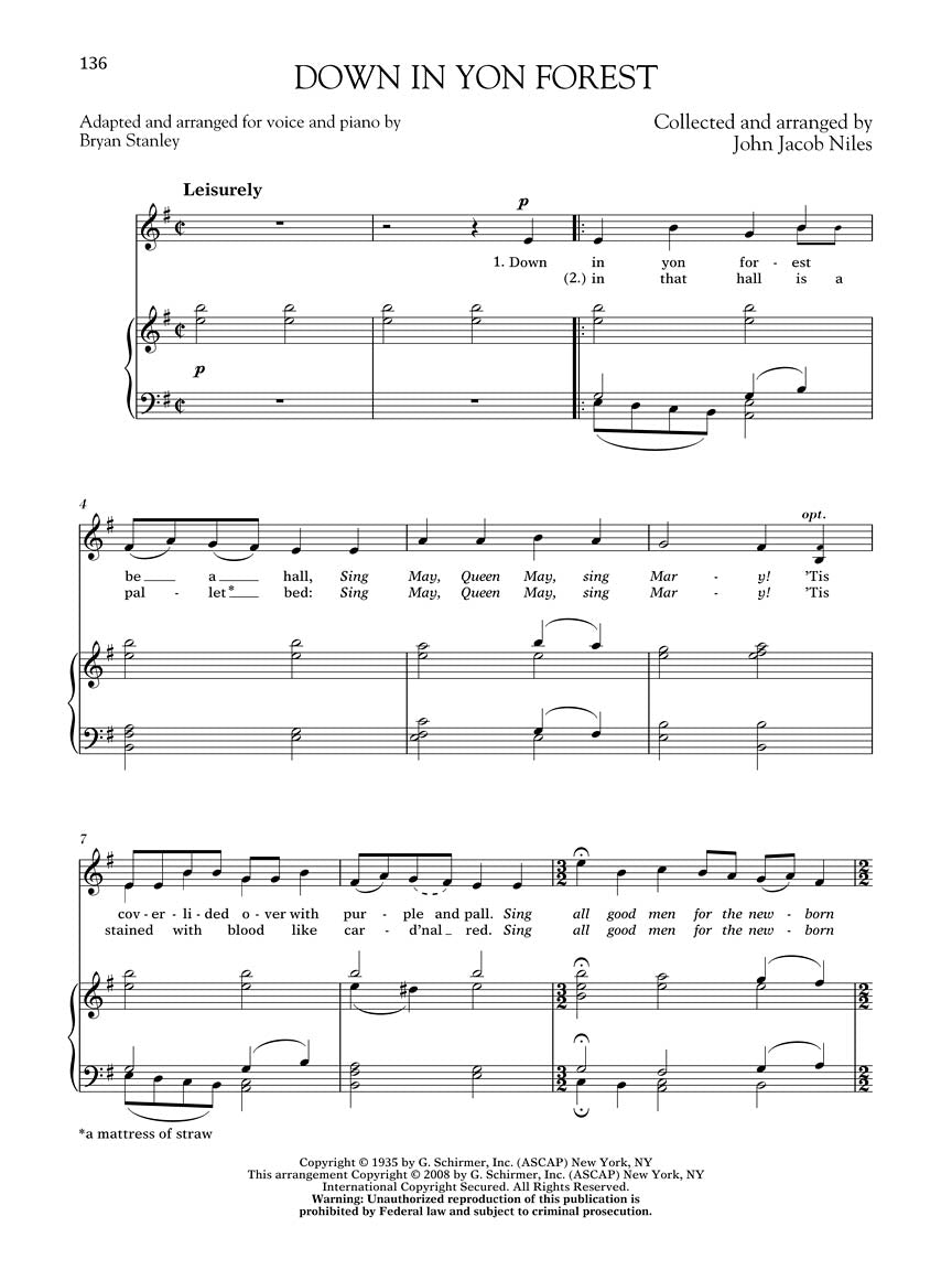 Niles, John Jacob - Songs of