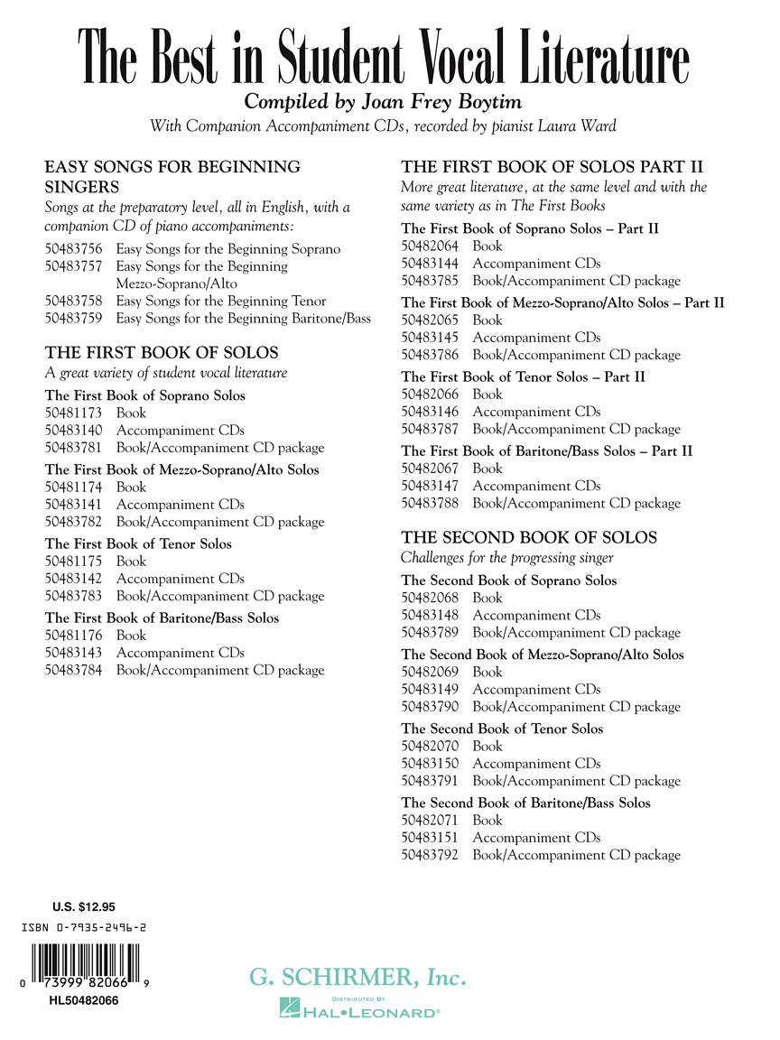 First Book of Tenor Solos, The - Part II