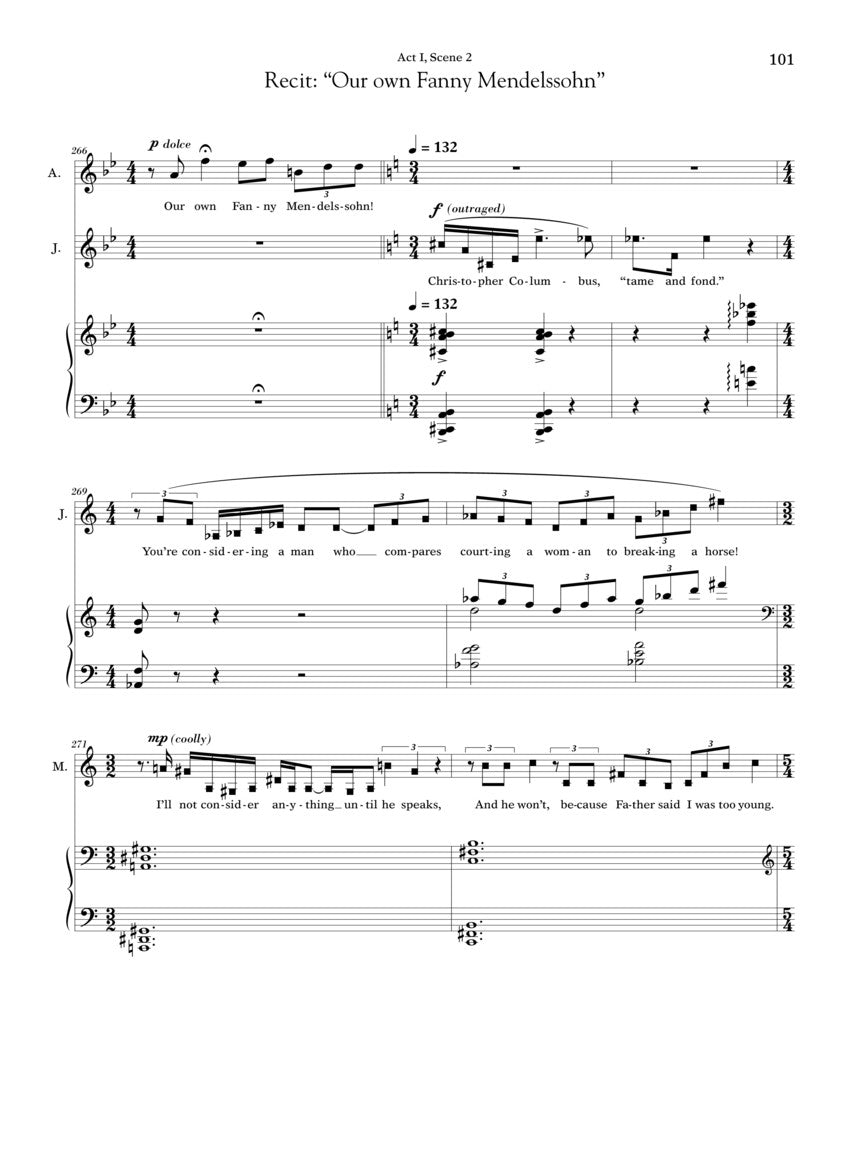 Adamo Little Women Vocal Score