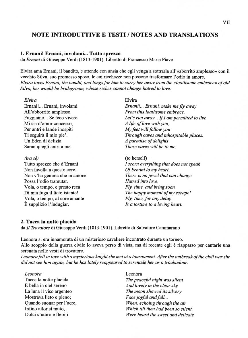 Verdi Cantolopera Collection - Verdi Arias for Soprano