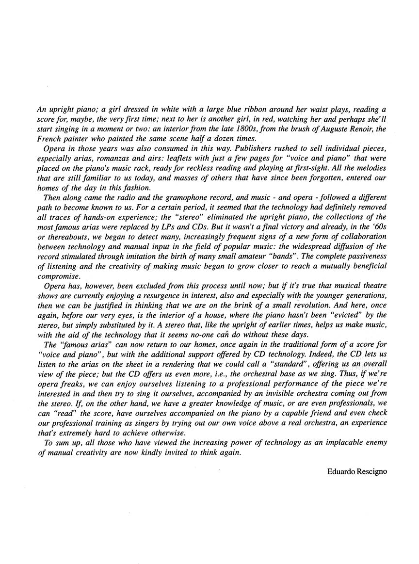 Cantolopera Collection - Puccini Arias for Tenor Volume 1