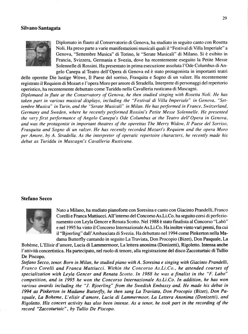 Cantolopera Collection - Puccini Arias for Tenor Volume 1