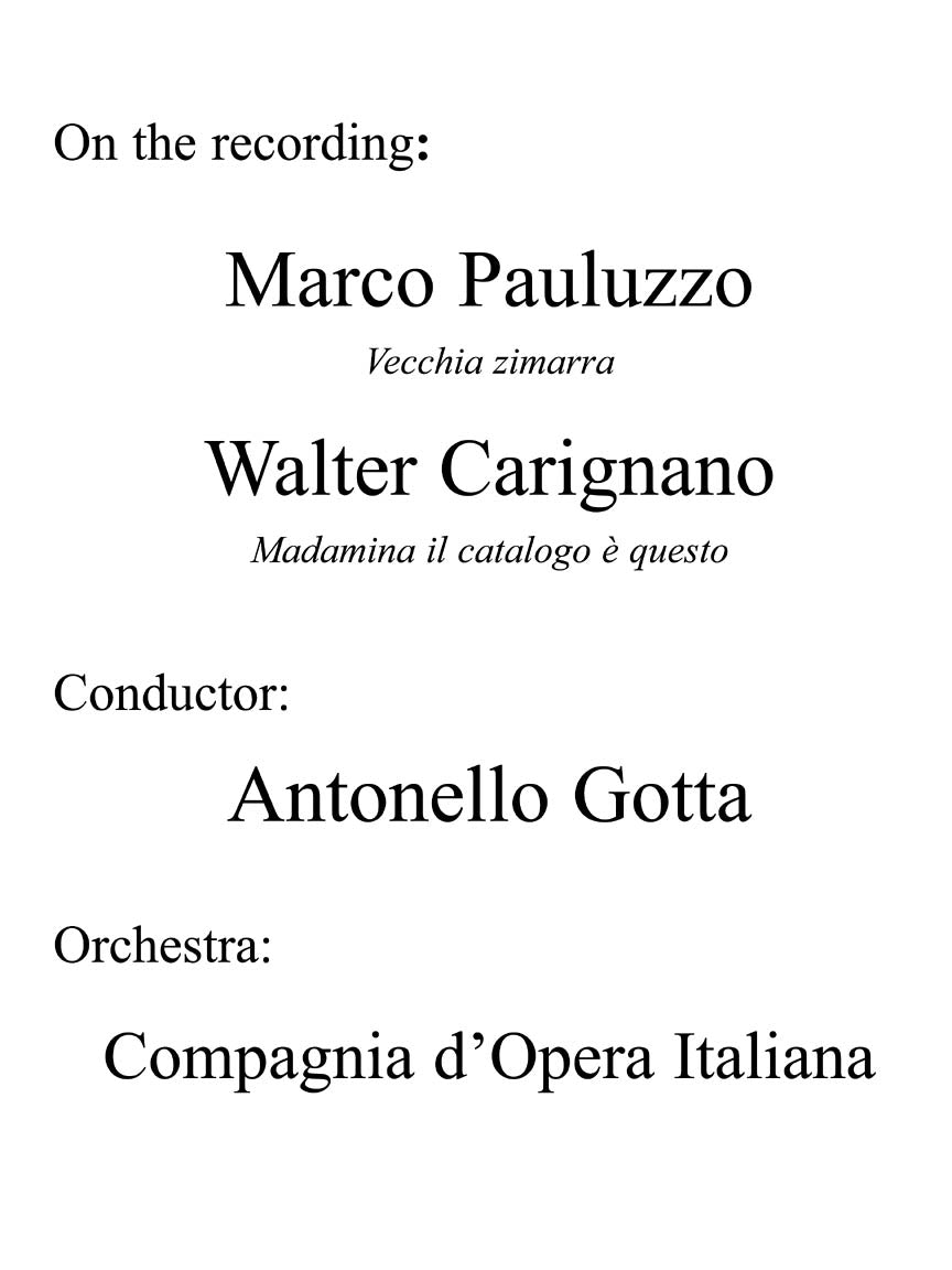 Cantolopera Collection - Arias for Bass (Volume 1)