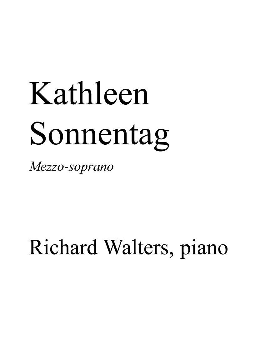 Anthology of Italian Opera Mezzo-Soprano