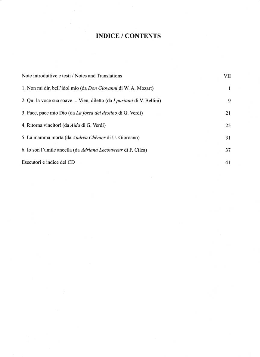 Cantolopera Collection - Arias for Soprano (Volume 3)