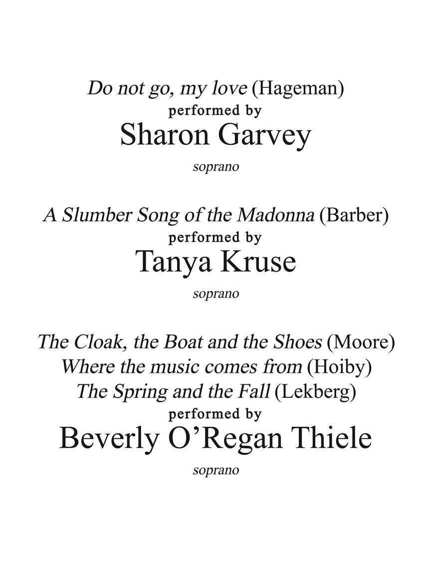 G. Schirmer Collection of American Art Song High Voice