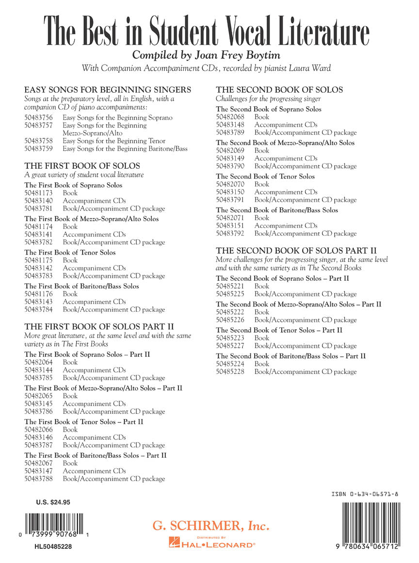 Second Book of Solos - Part II