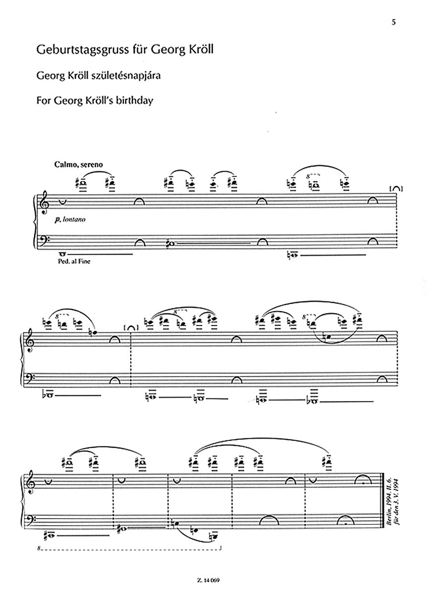 Games for Piano - Volume 7