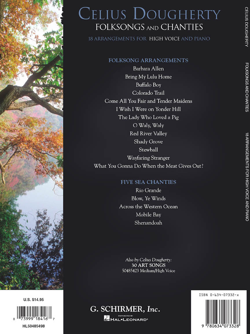Dougherty Folksongs and Chanties High Voice
