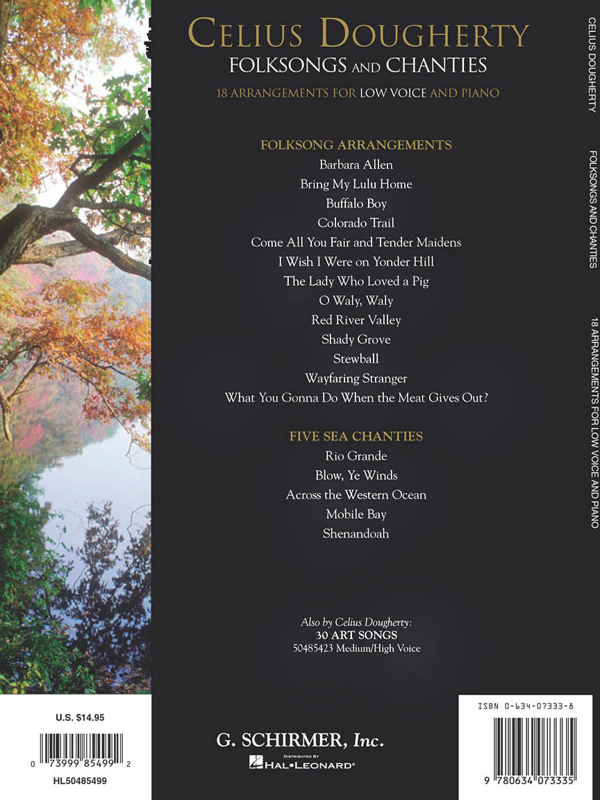 Dougherty, Celius - Folksongs and Chanties