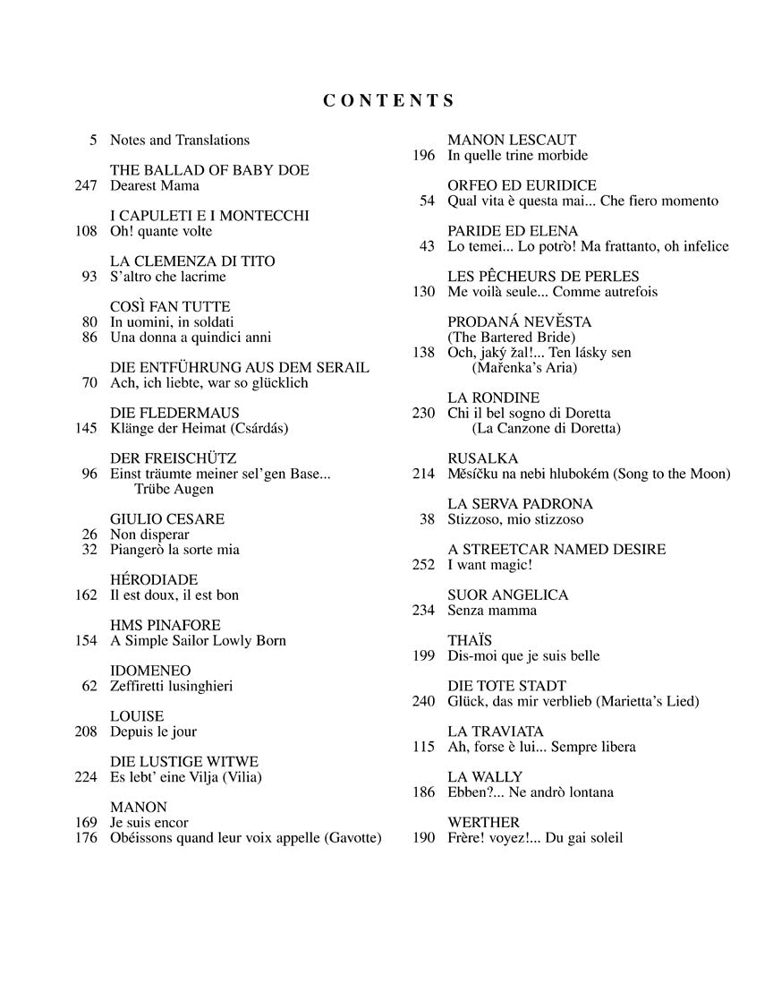 Arias for Soprano, Vol. 2