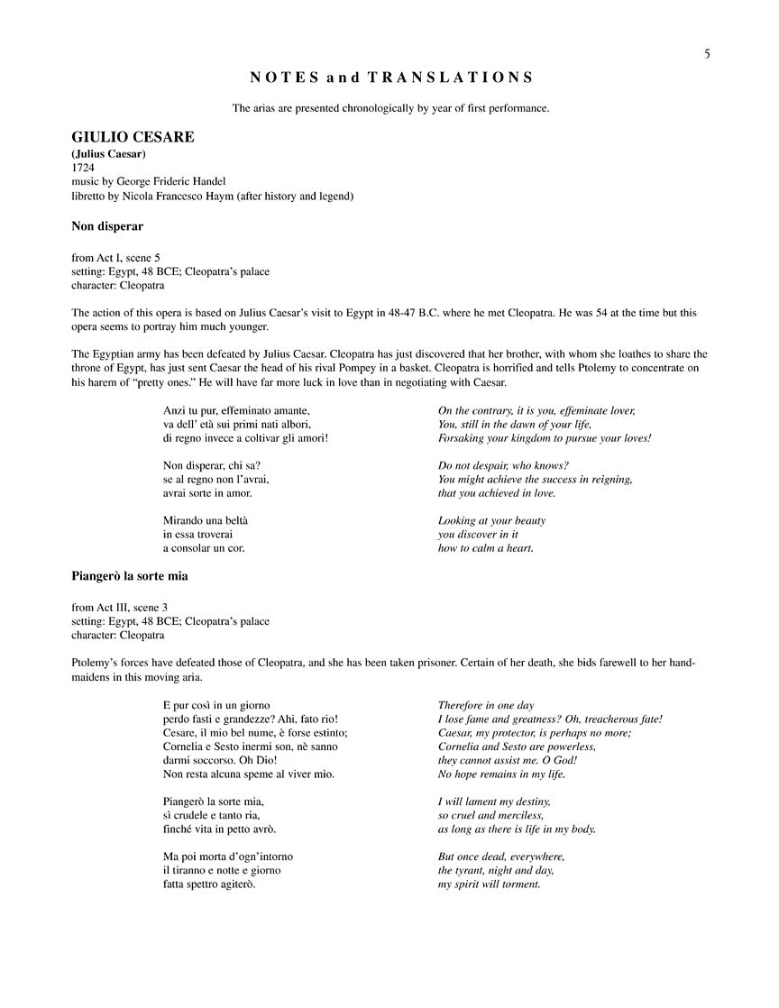 Arias for Soprano, Vol. 2