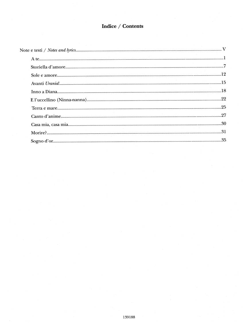 Puccini Vocal Chamber Compositions