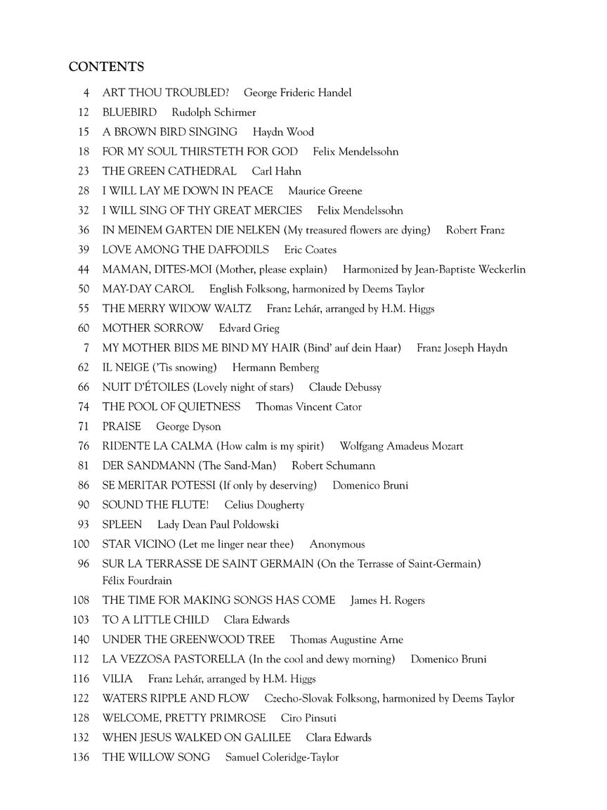 First Book of Soprano Solos - Part III