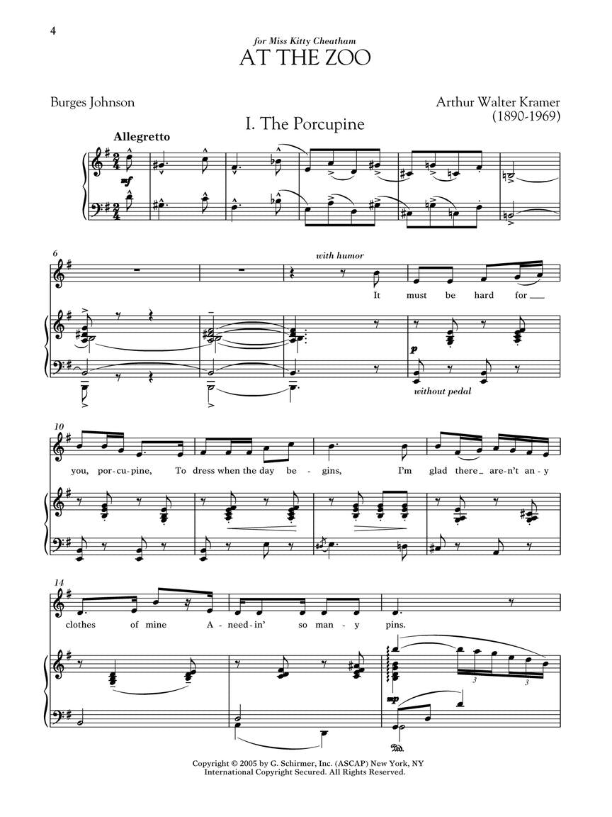 First Book of Mezzo-Soprano Solos - Part III
